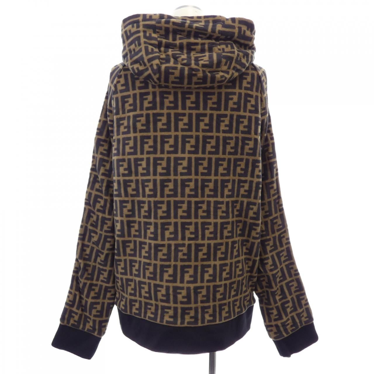 Fendi Hoodie Beige — view 2