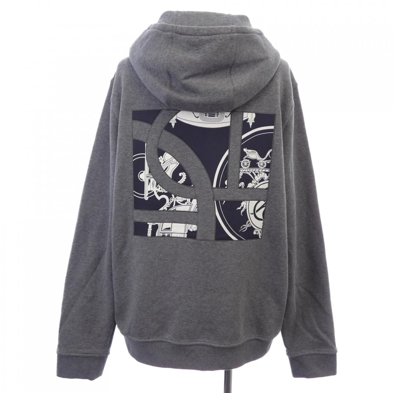 Hermes Exlibris Hoodie Gray — view 2