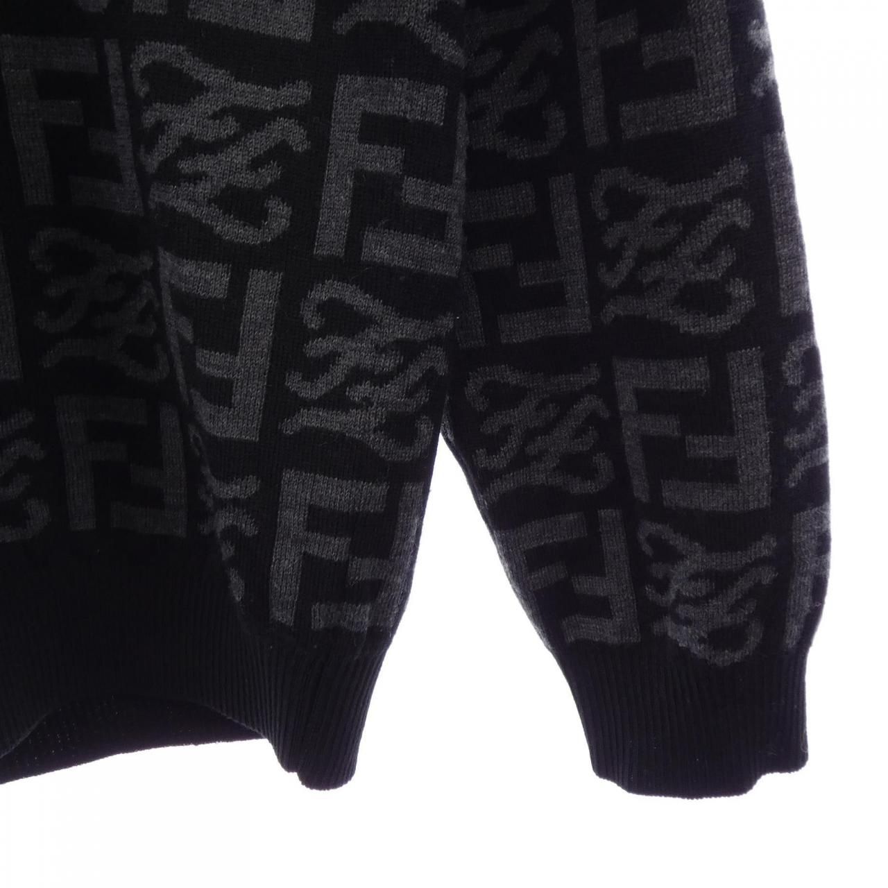 Fendi Knit Sweater Black — view 6