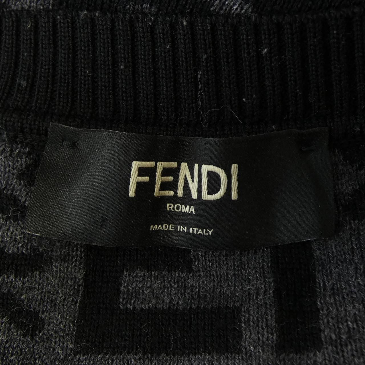 Fendi Knit Sweater Black — view 4