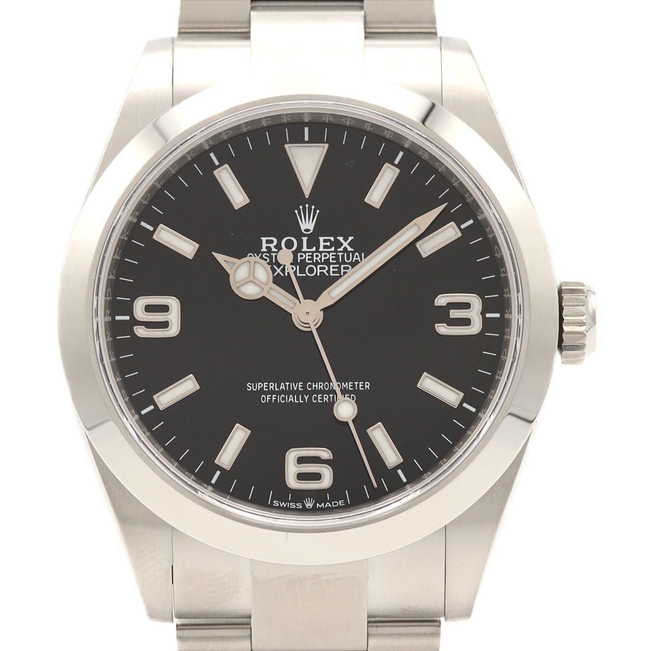 Rolex Explorer I SS Automatic Winding Watch