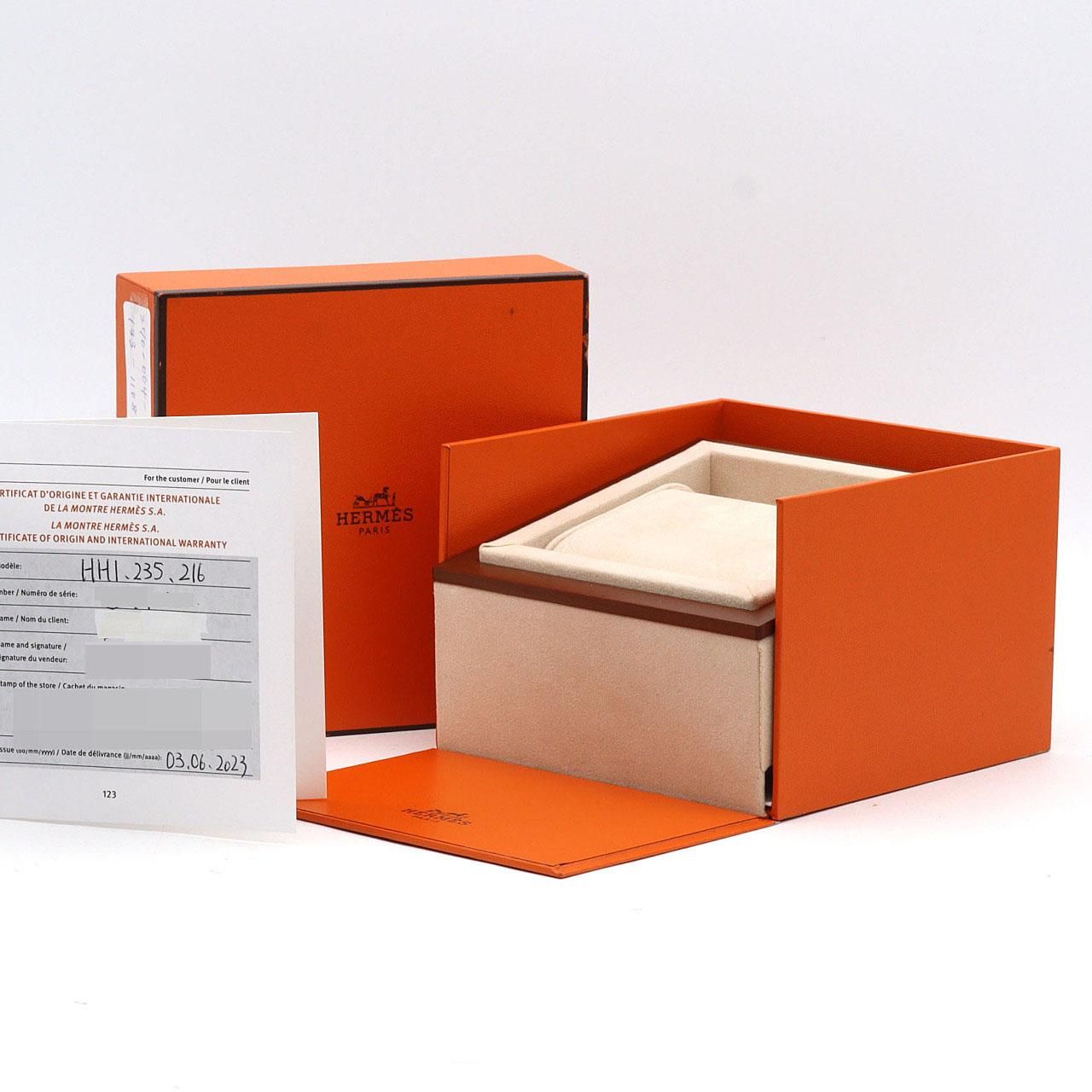 Hermes Watch D SS Quartz — view 8