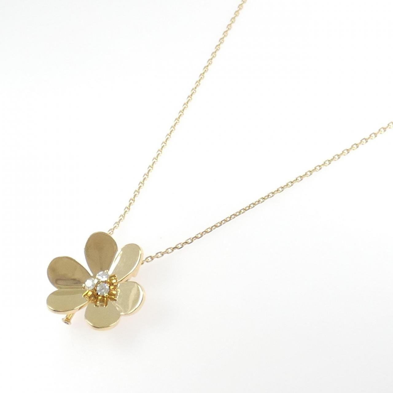 Van Cleef & Arpels Frivole Clip Pendant Very Large Necklace — view 2