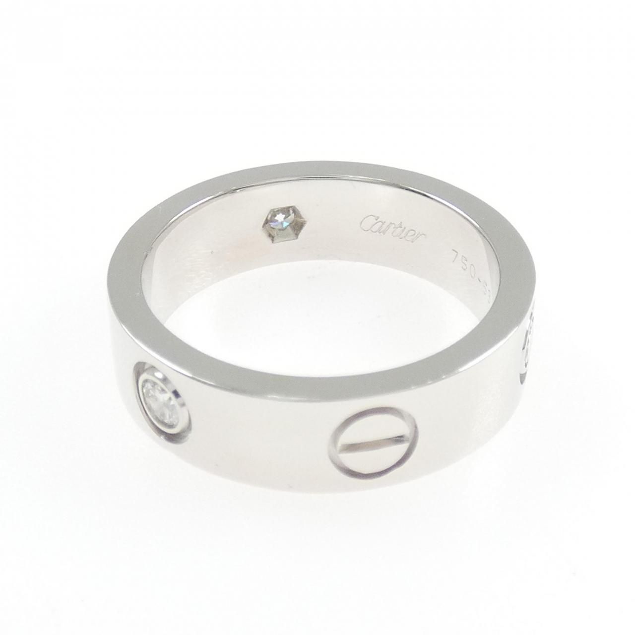 Cartier Love Half Diamond Ring — view 3