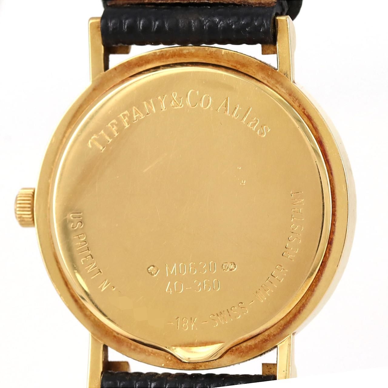 Tiffany & Co Atlas YG Quartz Watch — view 7