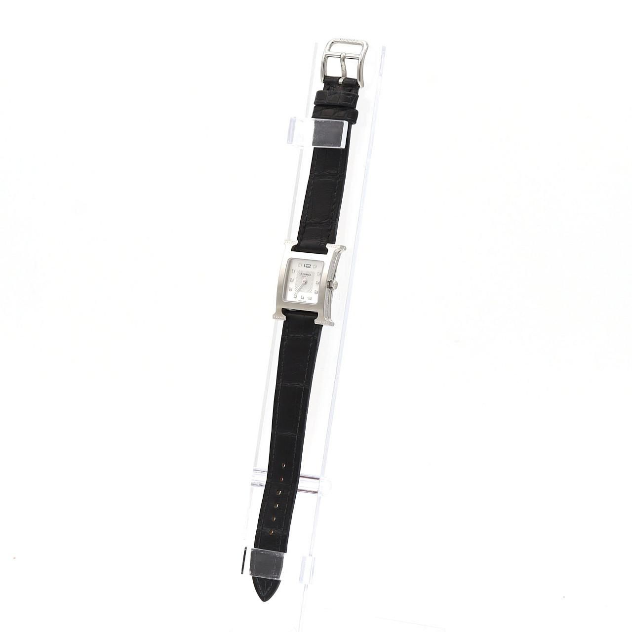 Hermes Watch Lug D SS Quartz — view 2