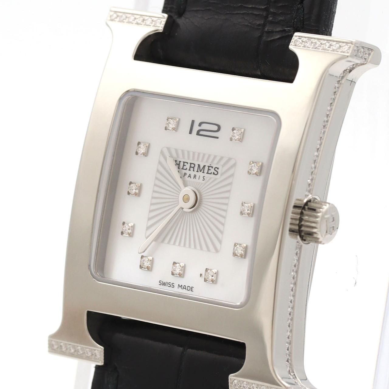 Hermes Watch Lug D SS Quartz — view 7
