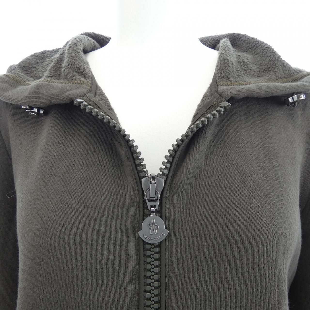 Moncler Hoodie Khaki — view 5