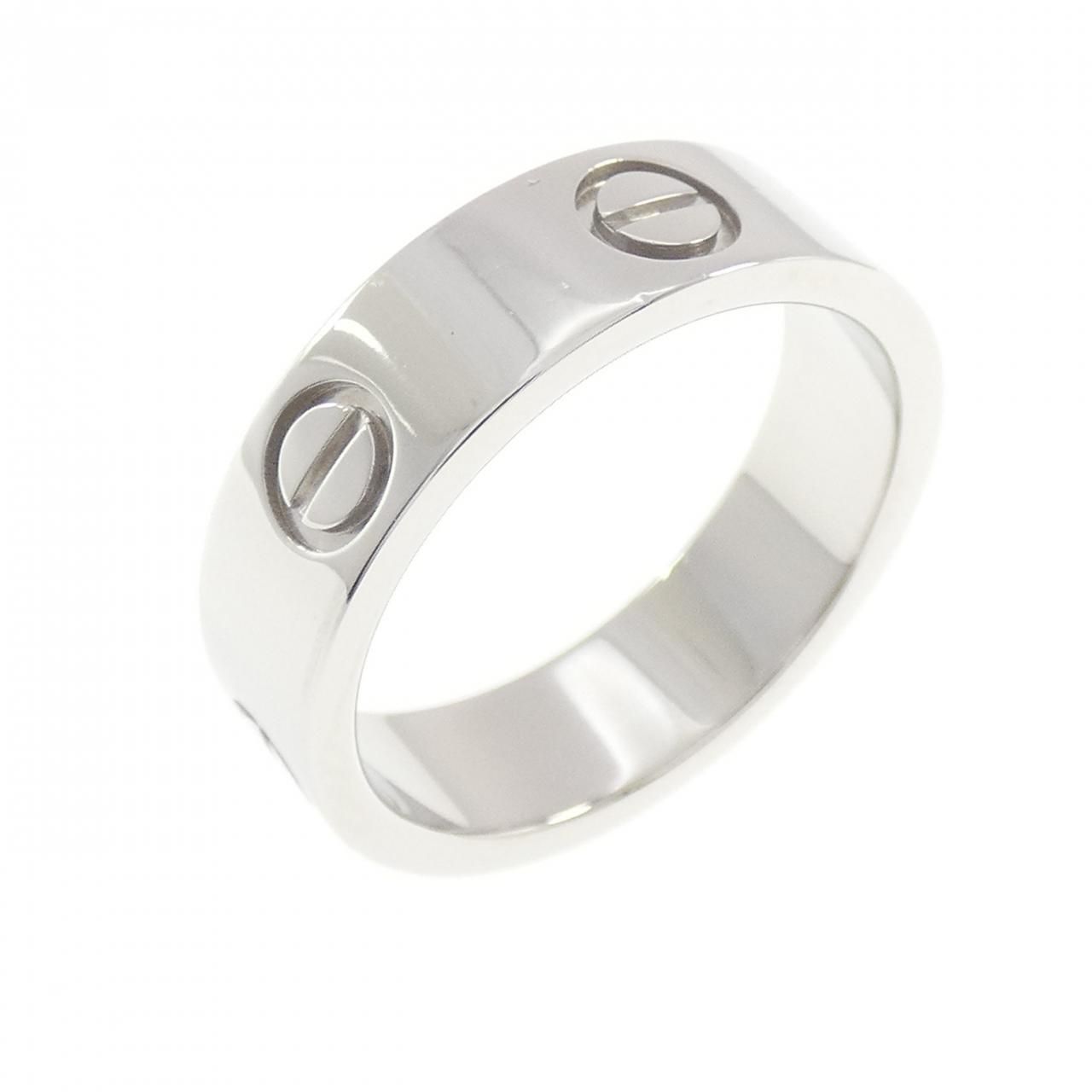 Cartier Love Ring Silver