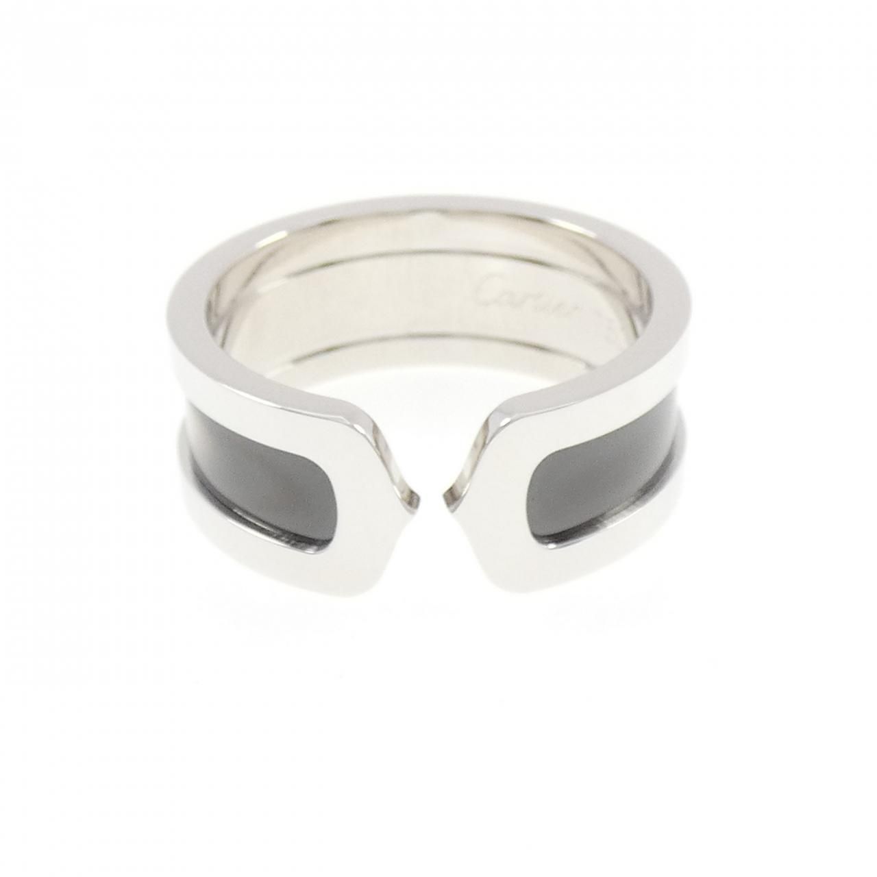Cartier C2 Ring White Gold — view 2