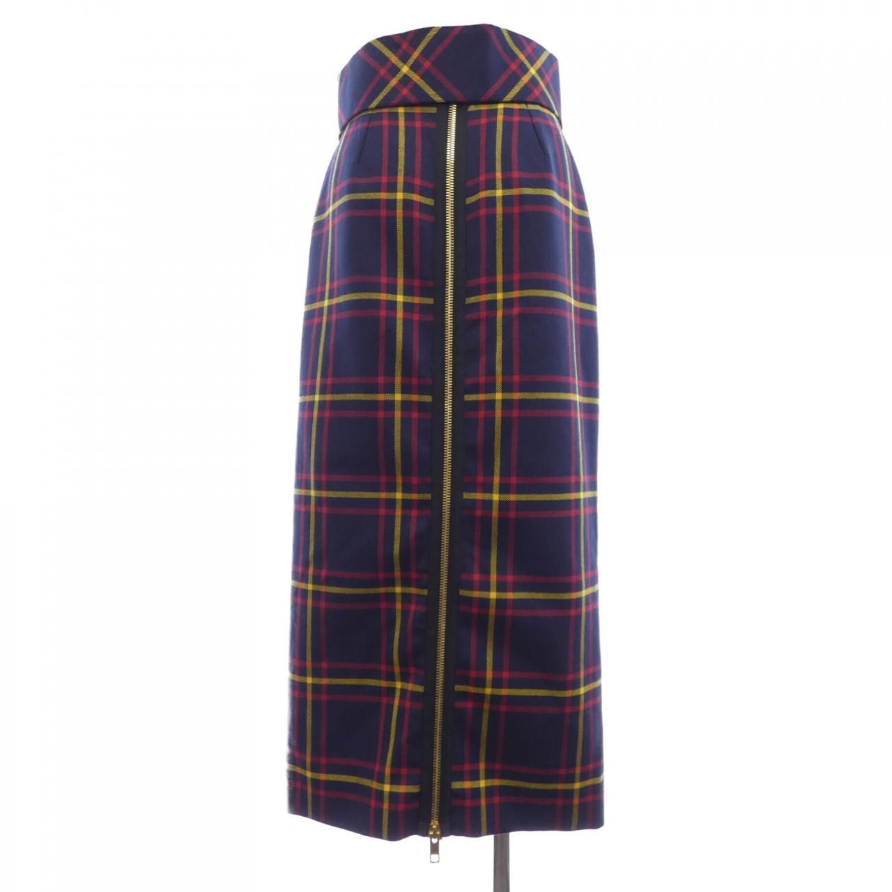 Gucci Zakfu Skirt Navy — view 2