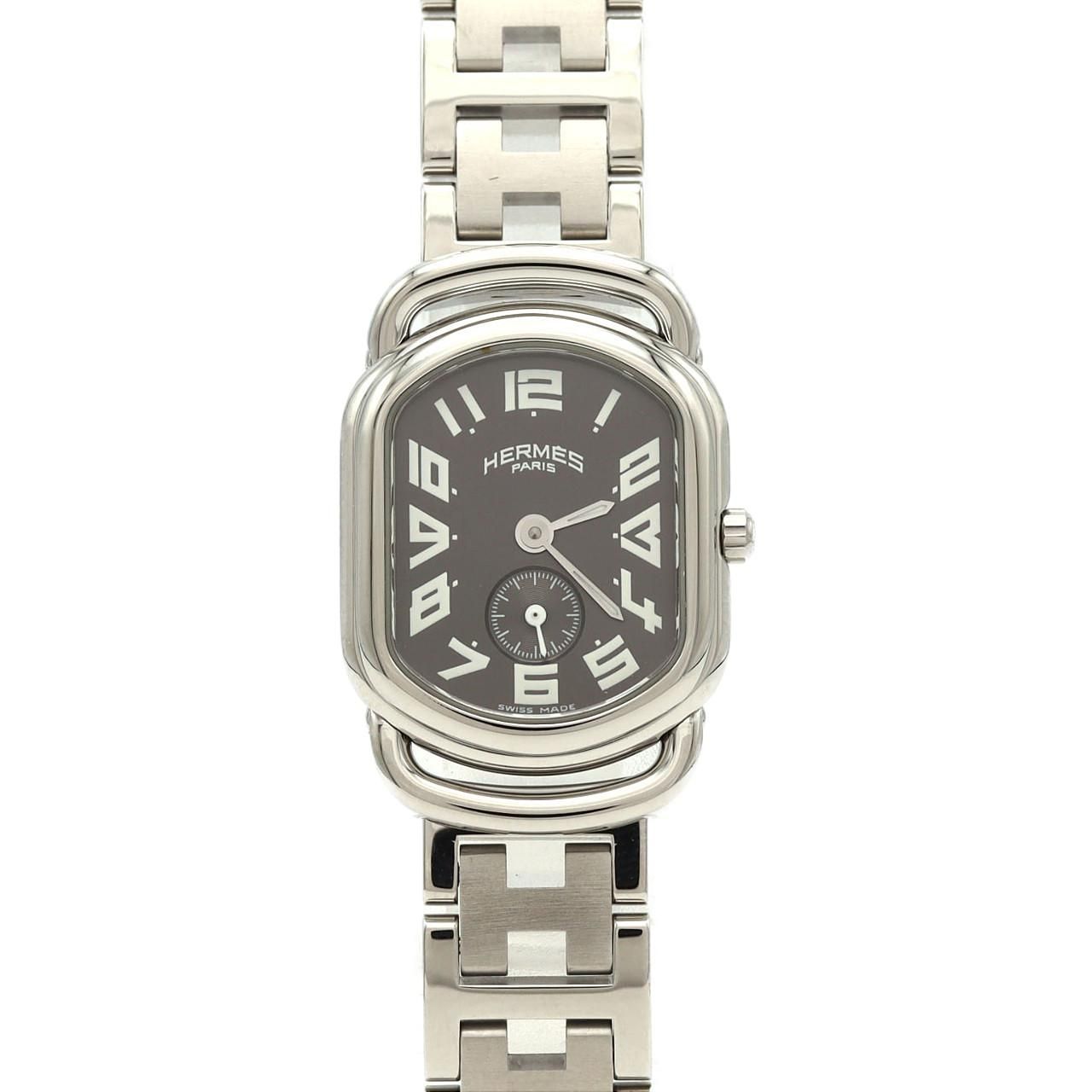 Hermes Rally Smoseco SS Quartz Watch