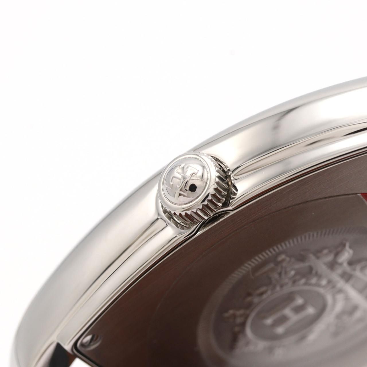 Hermes Cape Cod Tonneau Double Tour SS Quartz Watch — view 3