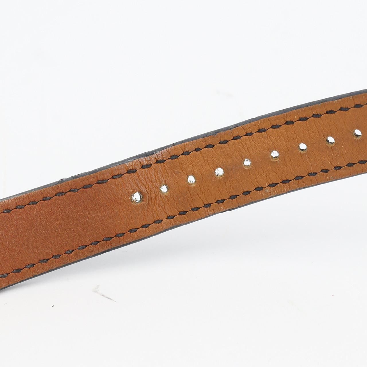 Hermes Cape Cod Tonneau Double Tour SS Quartz Watch — view 4