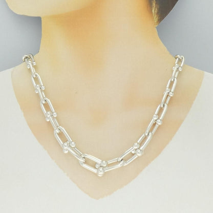 Tiffany & Co Graduated Link Necklace — view 5