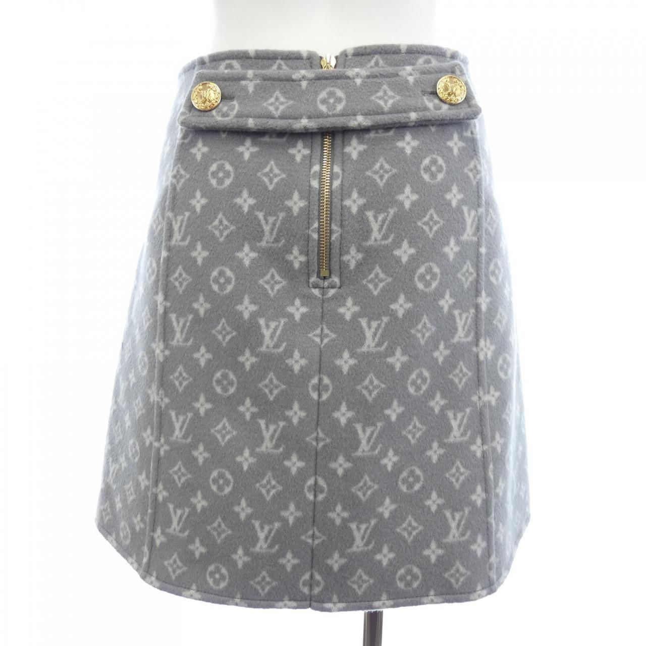 Louis Vuitton Double Face Monogram a Line Skirt — view 2