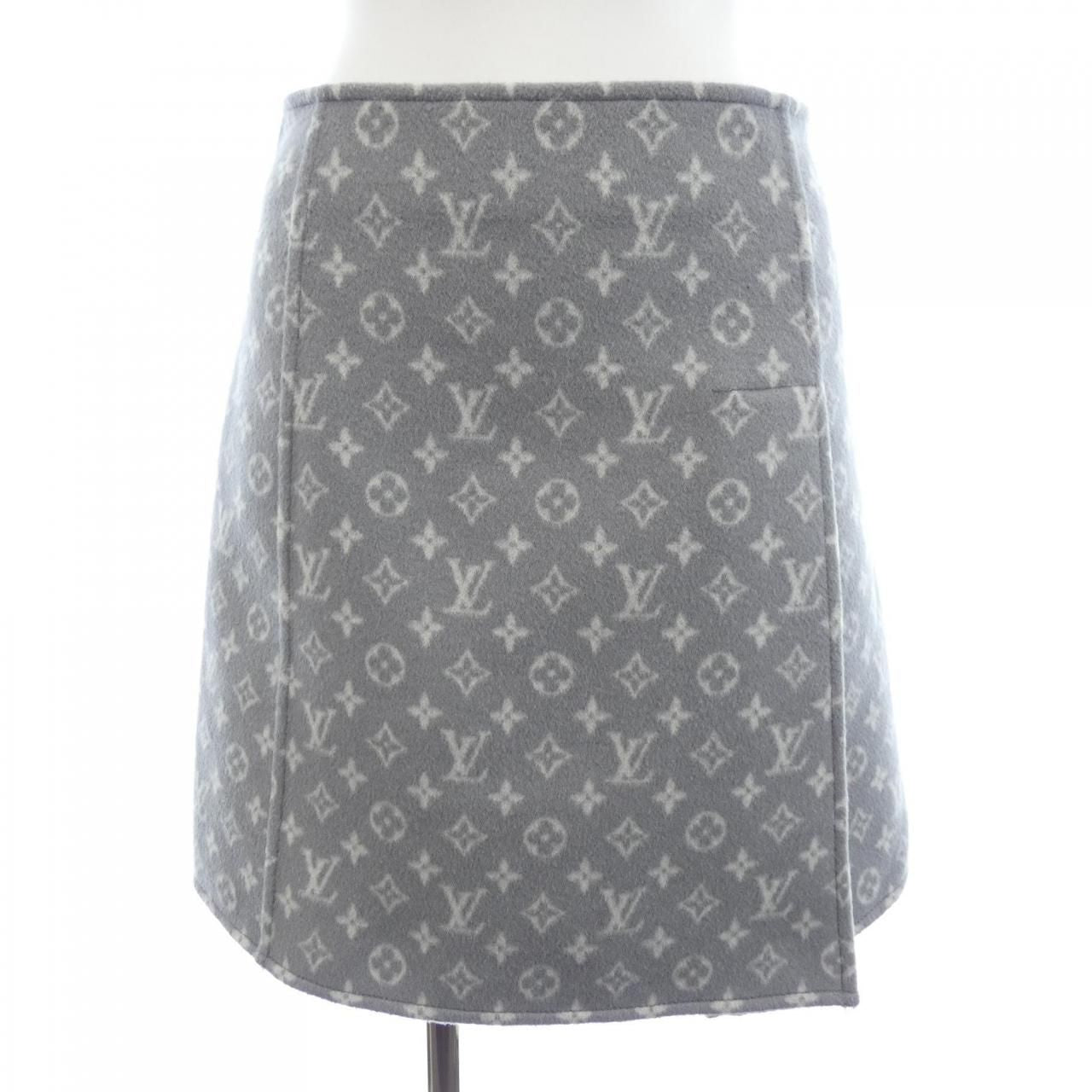 Louis Vuitton Double Face Monogram a Line Skirt