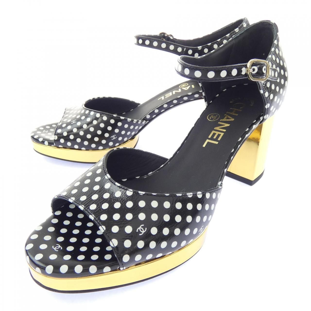 Chanel Sandals Black — view 3