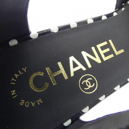 Chanel Sandals Black — view 6