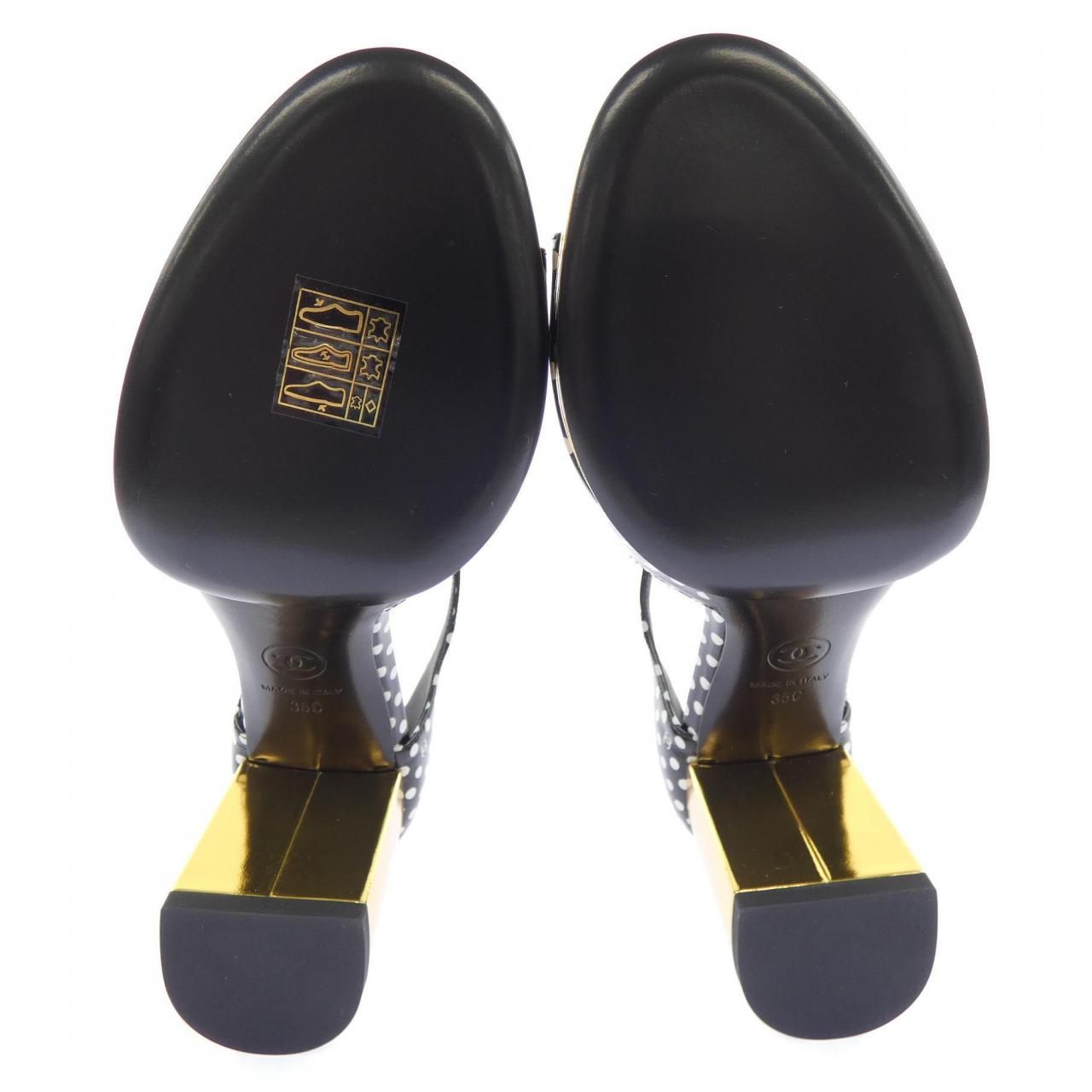 Chanel Sandals Black — view 4
