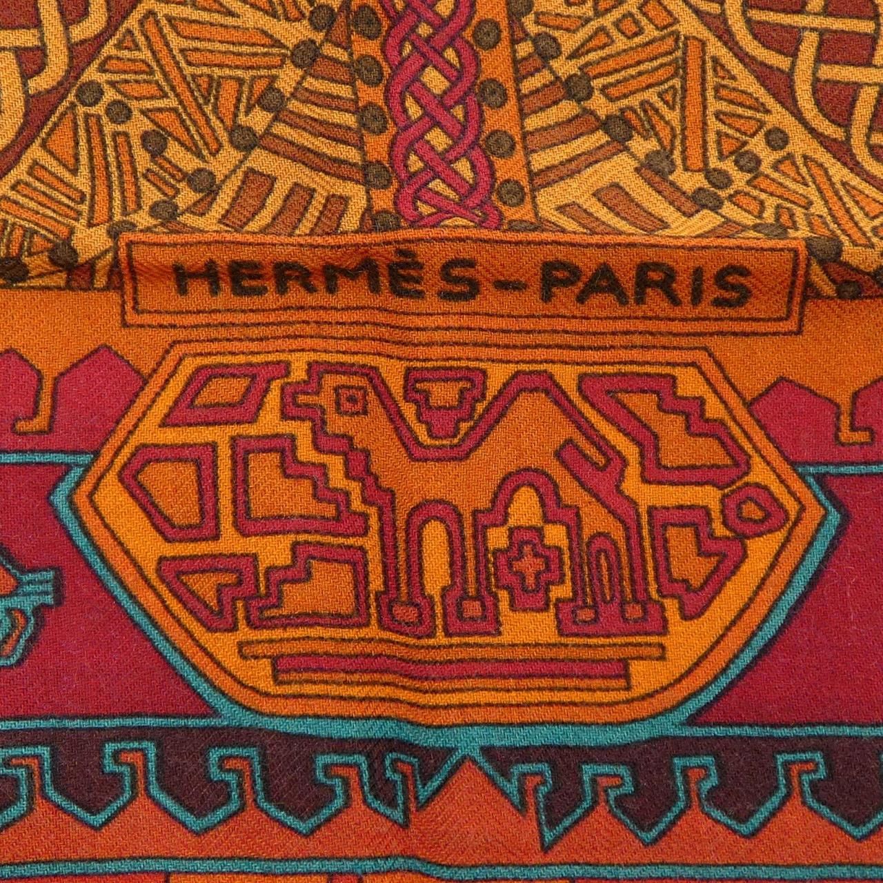 Hermes Shawl Scarf — view 4