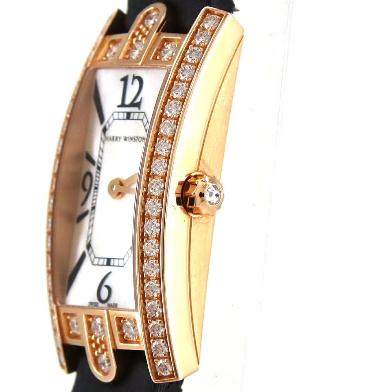 Harry Winston Avenue C Mini RG D PG RG Quartz Watch — view 3