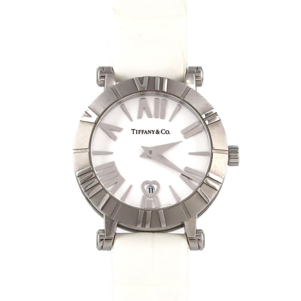 Tiffany & Co Atlas Ssx Ceramic Quartz Watch