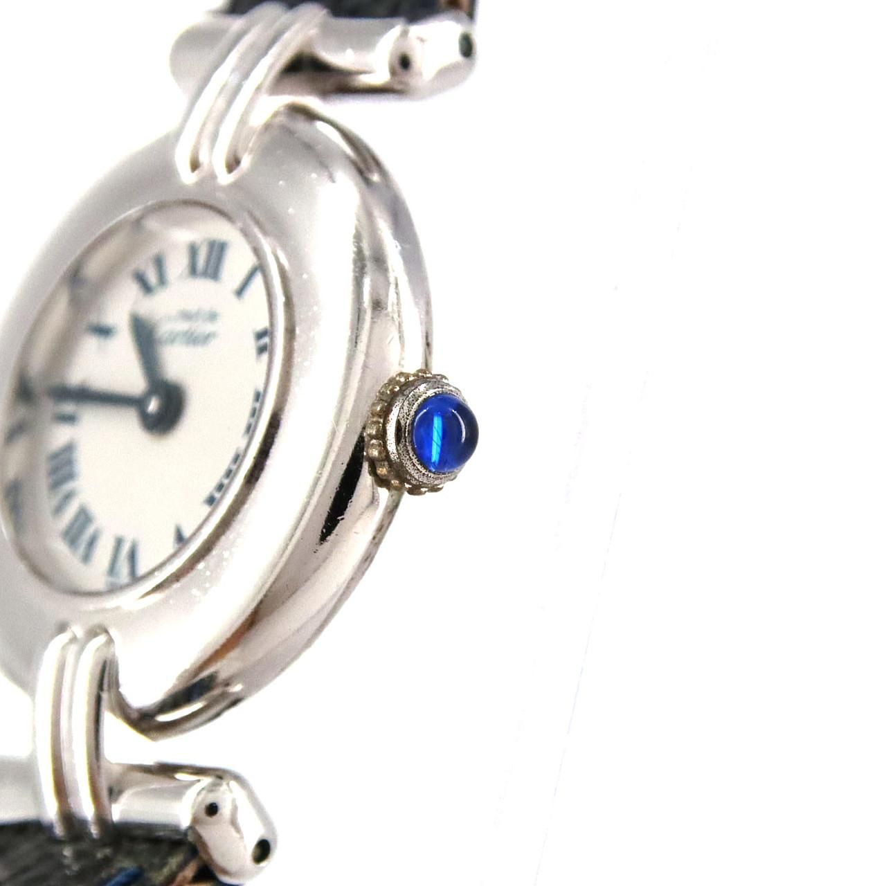Cartier Must Colise Silver Quartz Watch — view 3