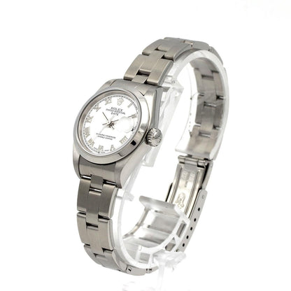 Rolex Oyster Perpetual Date SS Automatic Winding Number Watch — view 2