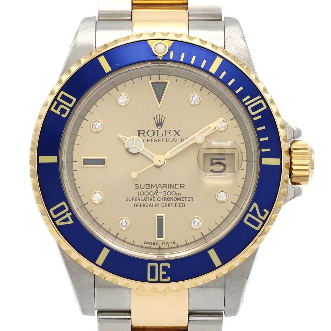 Rolex Submariner Date Automatic Winding P Number Watch