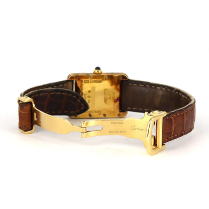 Cartier Must Tank SM Quartz Watch — view 8