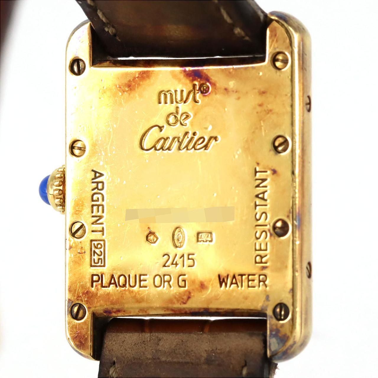 Cartier Must Tank SM Quartz Watch — view 5