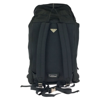 Prada Tessuto Black Silver Nylon Backpack — view 2