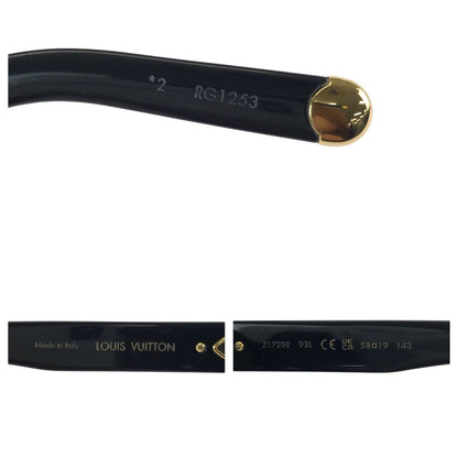 Louis Vuitton Sunglasses My Monogram Cat Eye Black Gold Eyewear — view 7