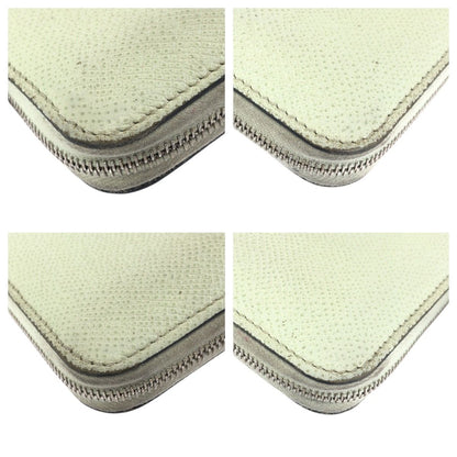 Hermes Azap Silk in Compact Light Green Silver Veau Coin Purse — view 3