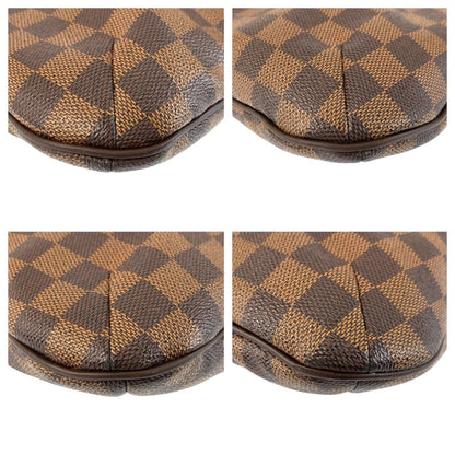 Louis Vuitton Damier Blue Msbeli PM Brown Gold Shoulder — view 4