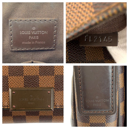 Louis Vuitton Damier District PM Brown Shoulder Bag Pochette — view 3