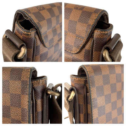 Louis Vuitton Damier District PM Brown Shoulder Bag Pochette — view 6