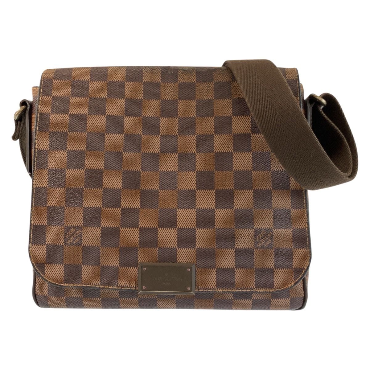 Louis Vuitton Damier District PM Brown Shoulder Bag Pochette