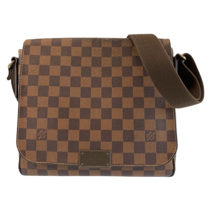 Louis Vuitton Damier District PM Brown Shoulder Bag Pochette