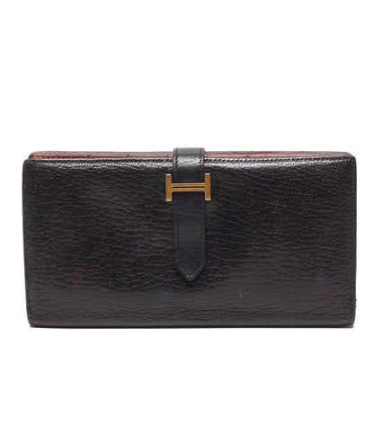Hermes Wallet Gold Bearn Souffle