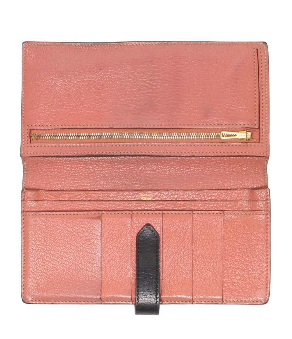 Hermes Wallet Gold Bearn Souffle — view 5