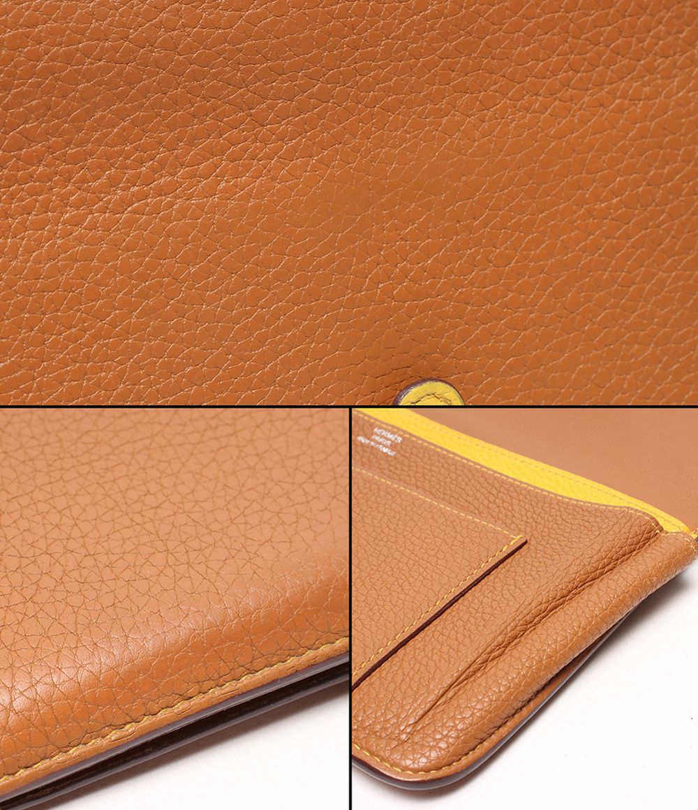 Hermes Wallet Silver Bicolor Dogon GM — view 9