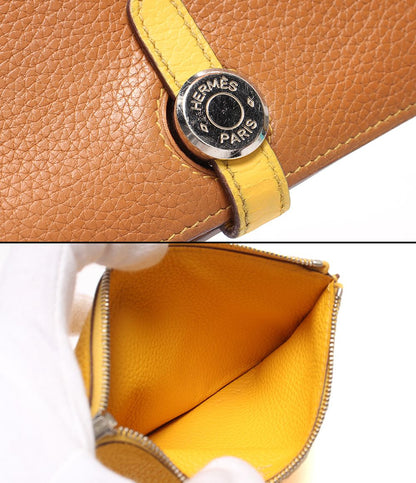 Hermes Wallet Silver Bicolor Dogon GM — view 8