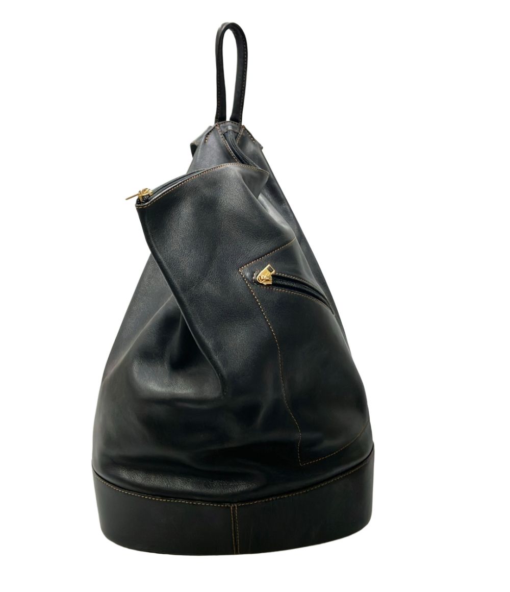 Loewe Backpack Leather Black