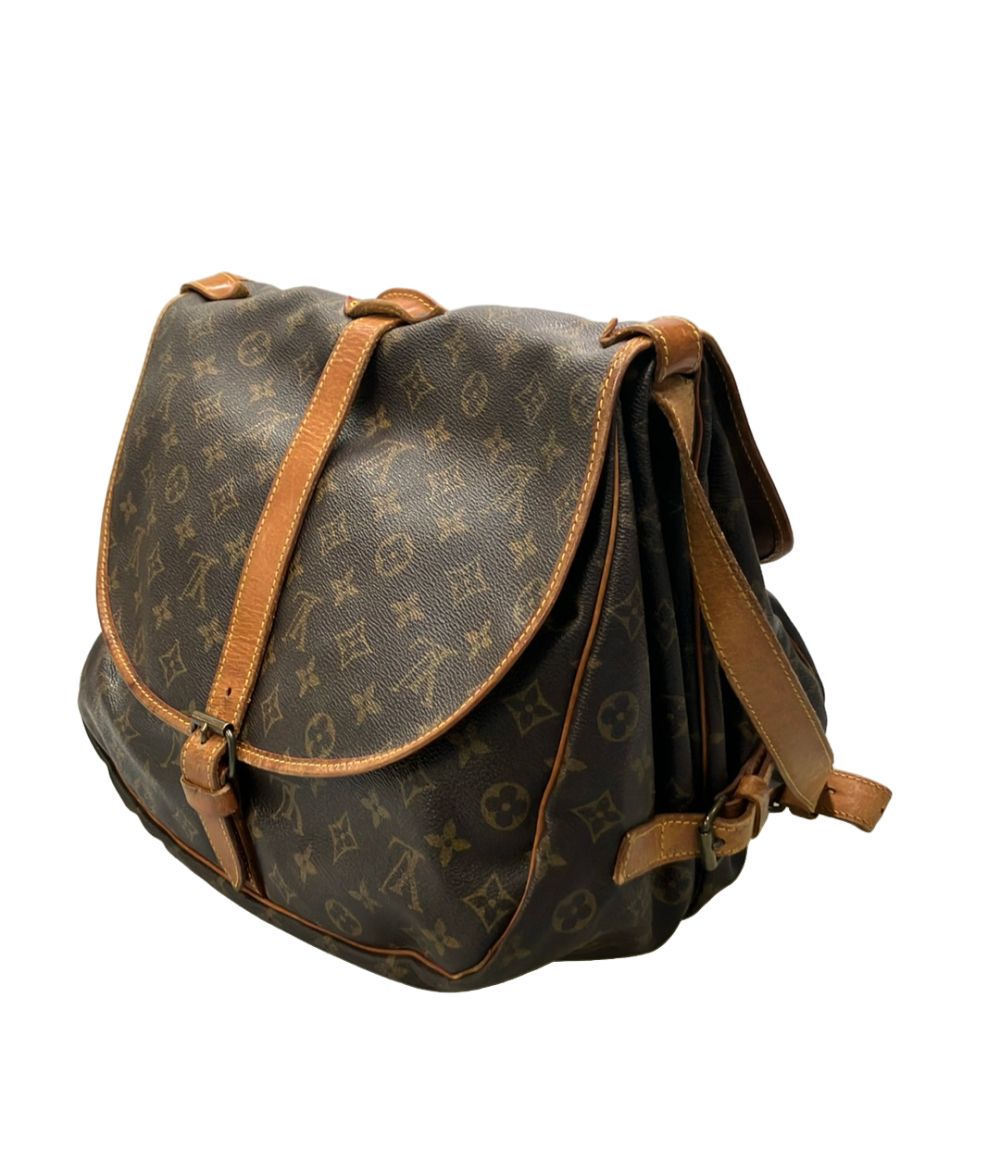 Louis Vuitton Shoulder Bag Crossbody Saumur 35 Monogram — view 3