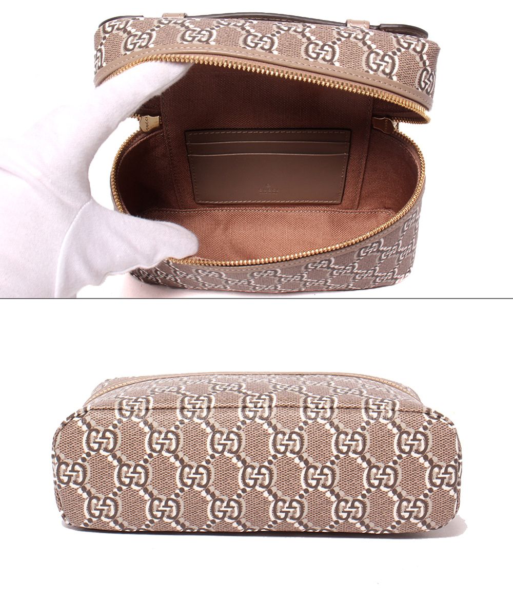 Gucci 2-Way Shoulder Bag Crossbody Vanity GG Shadow — view 3