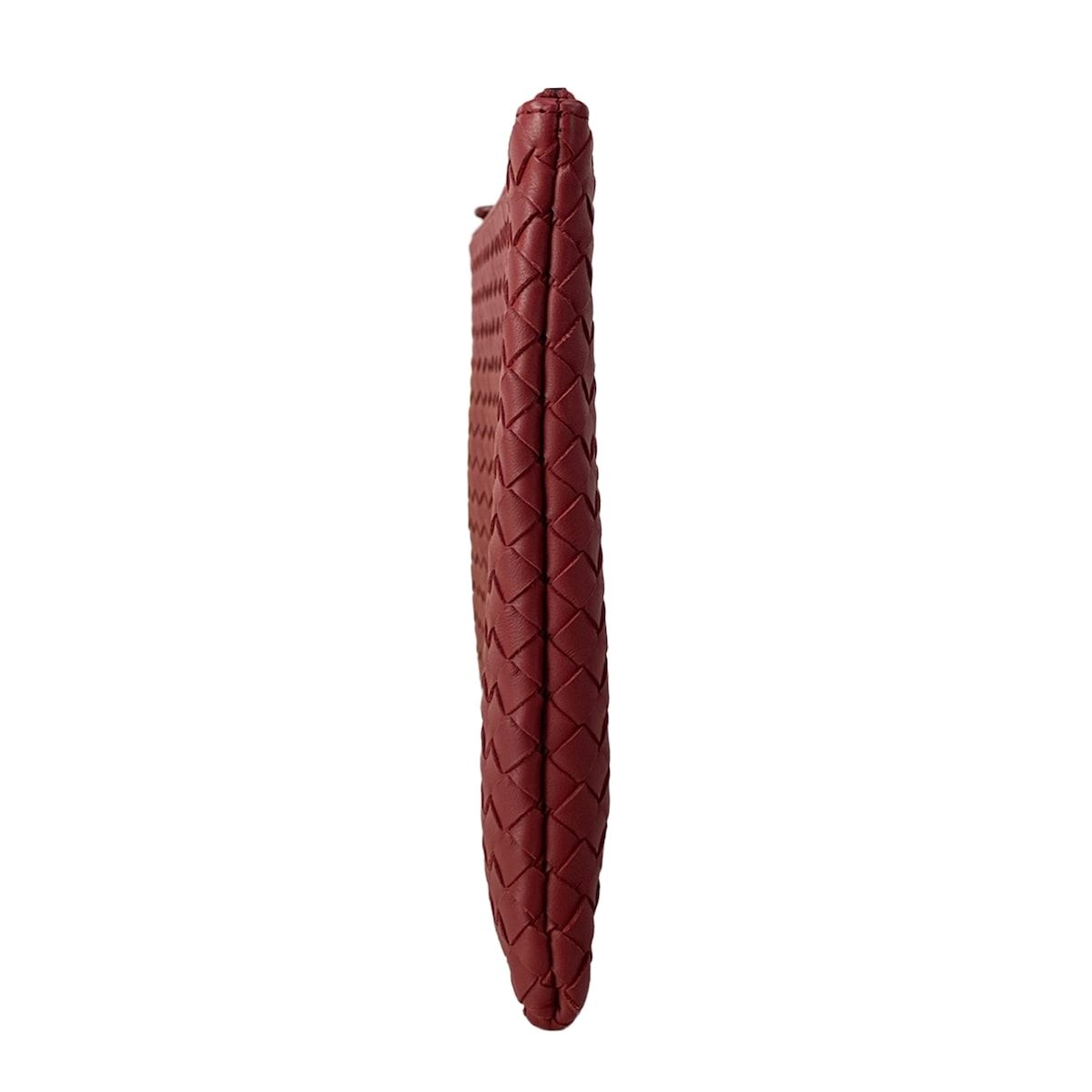 Bottega Veneta Clutch Intrecciato Bordeaux Leather — view 4