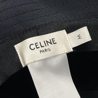 Celine Hat Trio Black Ivory Embroidery Cotton — view 5
