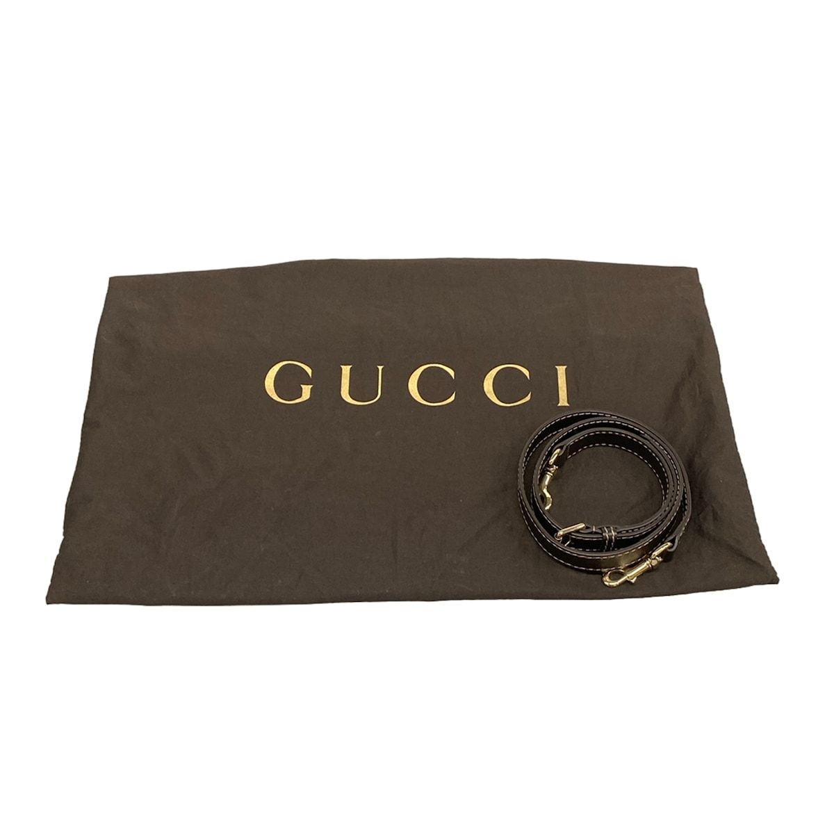 Gucci Handbag Mayfair GG Pattern Beige Dark Brown Multi Leather — view 8